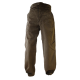 Pantalon LARGEOT à TIRANT - Marron