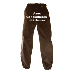 Pantalon LARGEOT à PASSANT avec Genouillières INT 