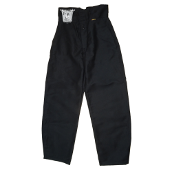 Pantalon LARGEOT à TIRANT - Noir