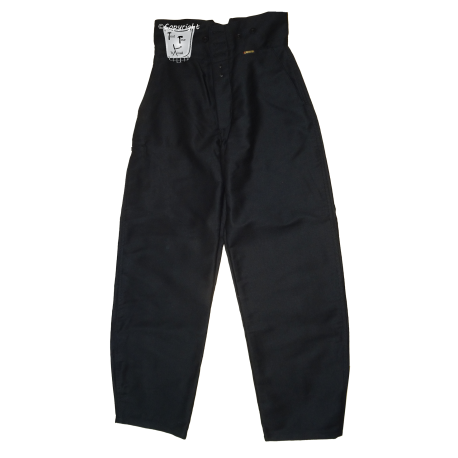 Pantalon LARGEOT à TIRANT - Noir